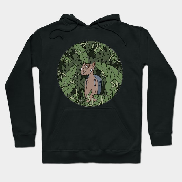 Forest cat Hoodie by latifundija